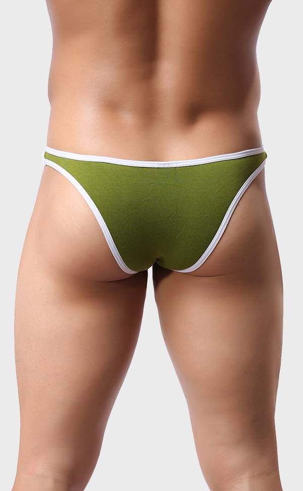 Men’s Colorful Trim Around Bikini