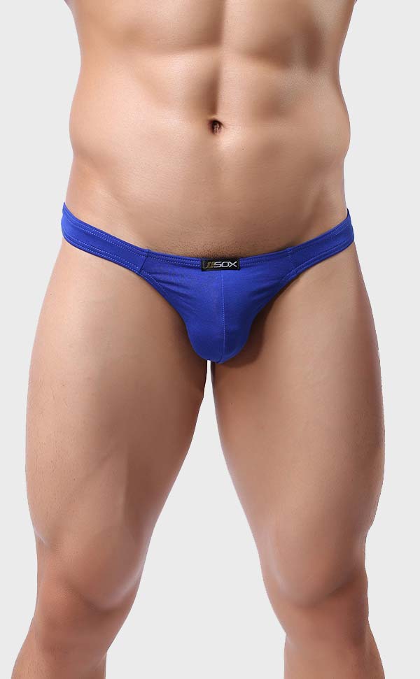 Sexy Low Rise Solid Color Thongs