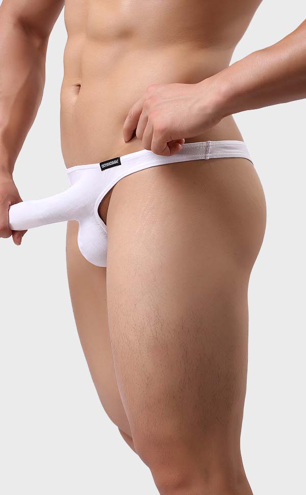 Men's Micro Modal Thongs with Sheath