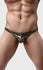 Men's Leopard Print Thongs