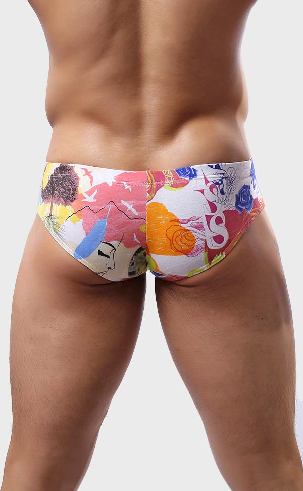 Cotton Printing Briefs for Men