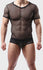 Men's 2Pcs Sheer Mesh Set