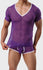 Men's Mesh Bicolor T-Shirt and Trunk