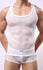 Men's Mesh Stripe Tank Top and Trunk