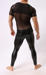 Men’s Diamond Mesh Tank Top Sets