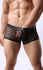 Men's Diamond Mesh Wide Waist Trunks