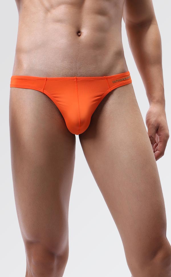 Men's Silky Low Waist Thongs