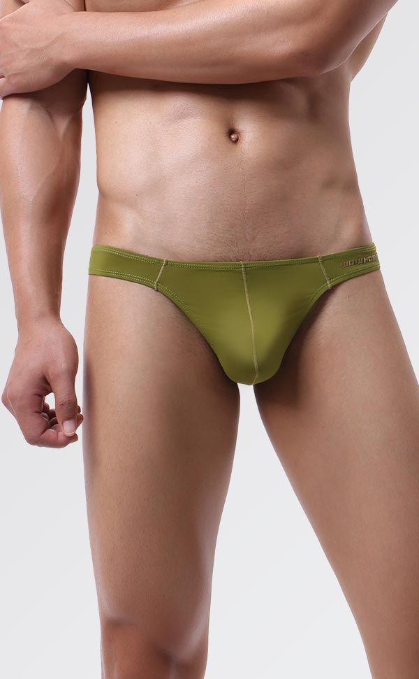 Men's Silky Low Waist Thongs