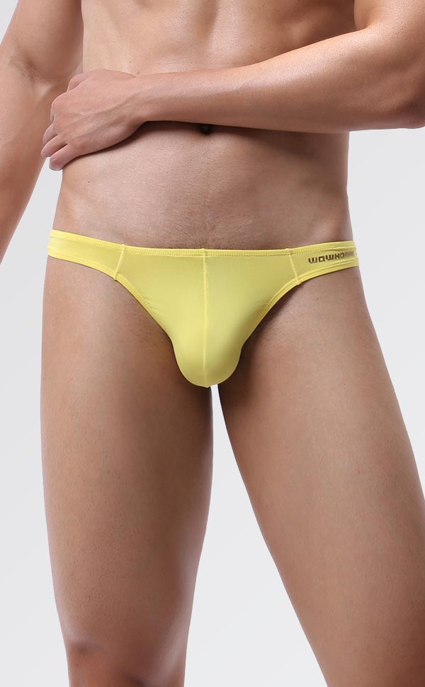 Men's Silky Low Waist Thongs