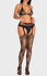 Lace Suspender Rhinestone Fishnet Pantyhose Sets