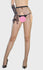 Cut-Out Diamond Net Suspender Pantyhose