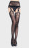 Fishnet Lace Top Suspender Pantyhose