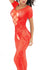 Short Sleeve Lace Fishnet Bodystocking