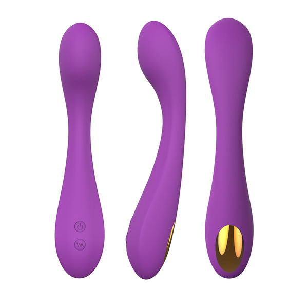 Waterproof USB Rechargeable Silicone Vibrator