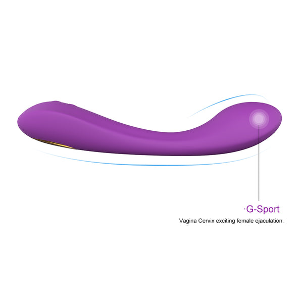 Waterproof USB Rechargeable Silicone Vibrator