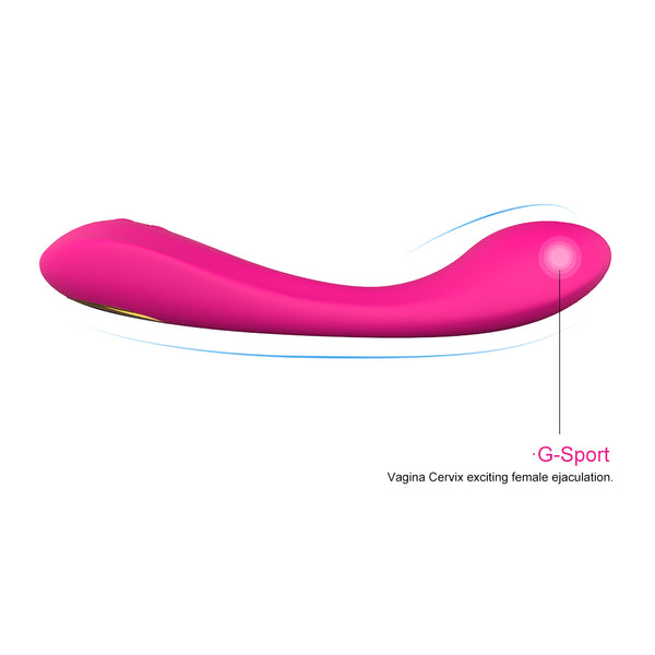 Waterproof USB Rechargeable Silicone Vibrator