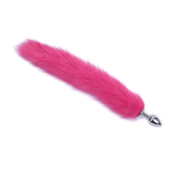 16” Fox Tail Multi Color Butt Plug