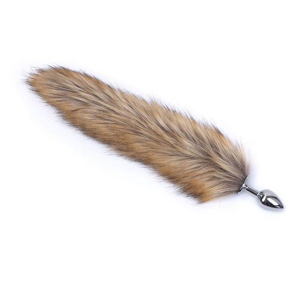 16” Fox Tail Multi Color Butt Plug