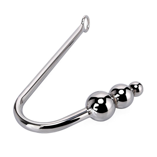 Three Balls Stainless Steel Anal Hook