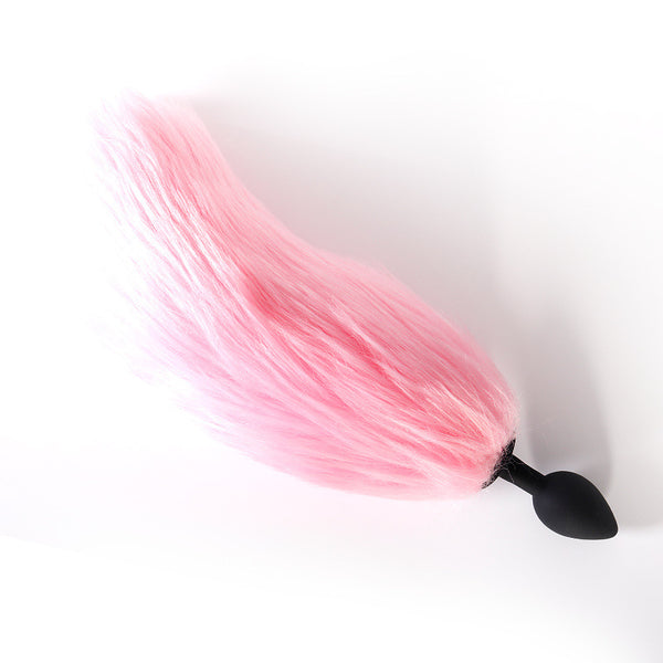 9” LED Fox Tail with Silicone Butt Plug