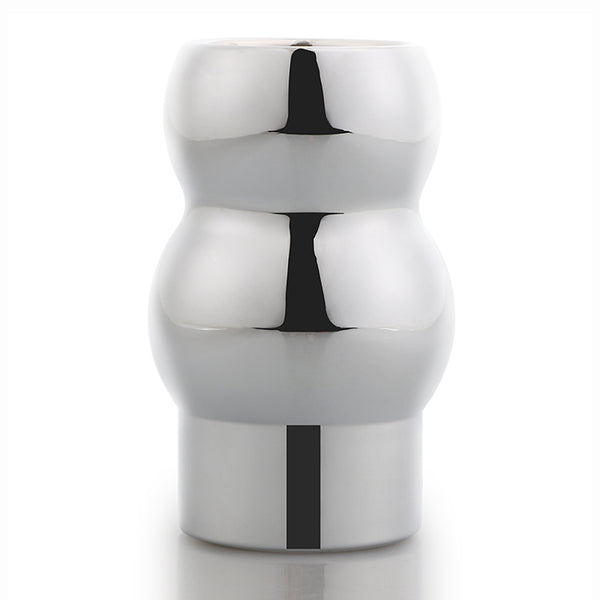 Large Compact Stainless Steel Butt Plug