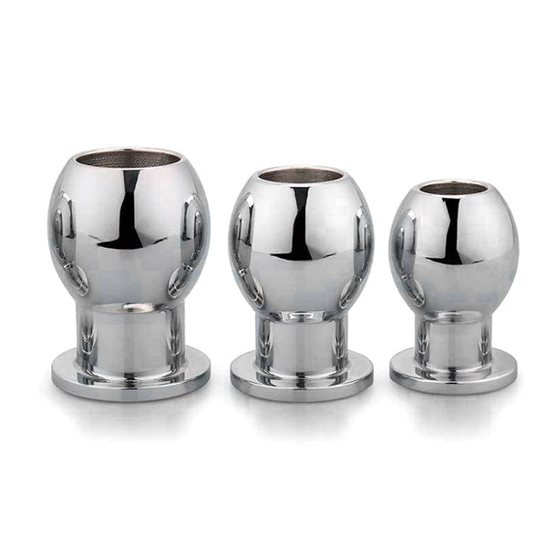 3 Size Compact Stainless Steel Butt Plug