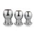 3 Size Compact Stainless Steel Butt Plug