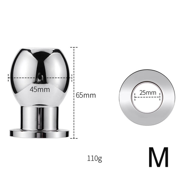 3 Size Compact Stainless Steel Butt Plug