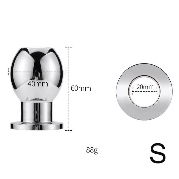 3 Size Compact Stainless Steel Butt Plug