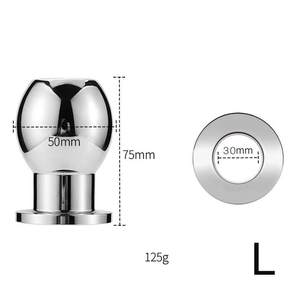 3 Size Compact Stainless Steel Butt Plug