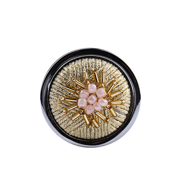 Floral Diamond Base Butt Plug