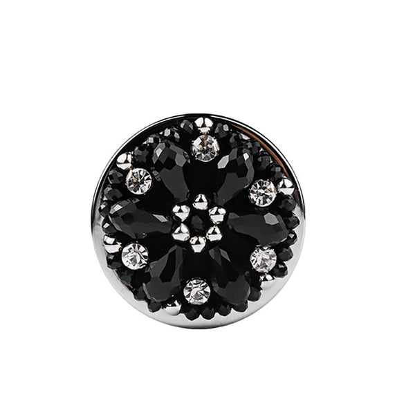 Black Gold Diamond Base Metal Butt Plug