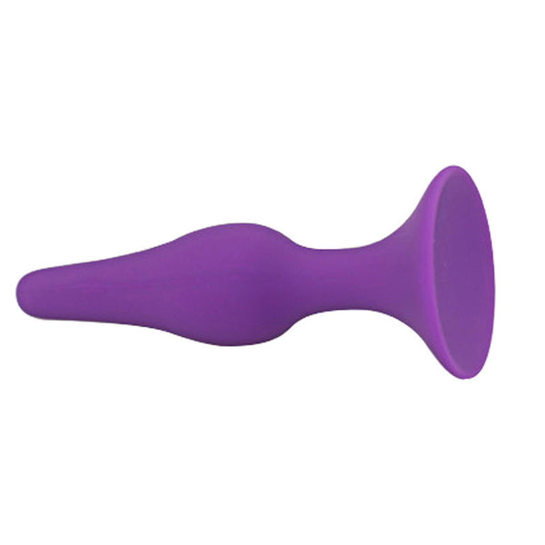 Silicone Butt Plug, 4 Sizes Available