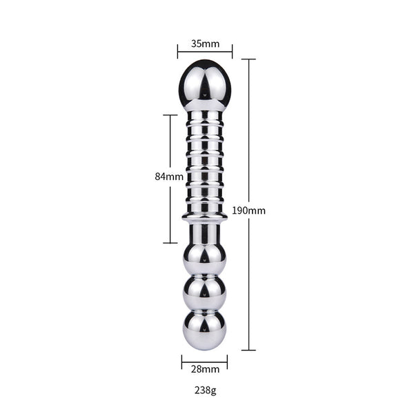 Two Ends Butt Plug – Medium Length