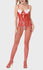 Christmas Sling Fishnet Crotchless Bodystockings