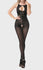 Lace Pattern Fishnet Crotchless Bodystockings