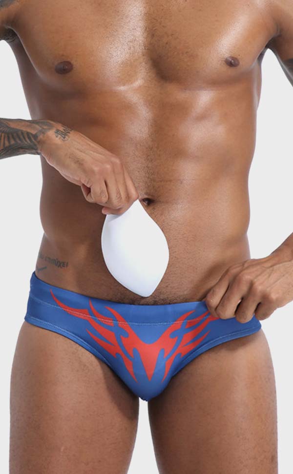 Swim Briefs with Cup Sponge Pad