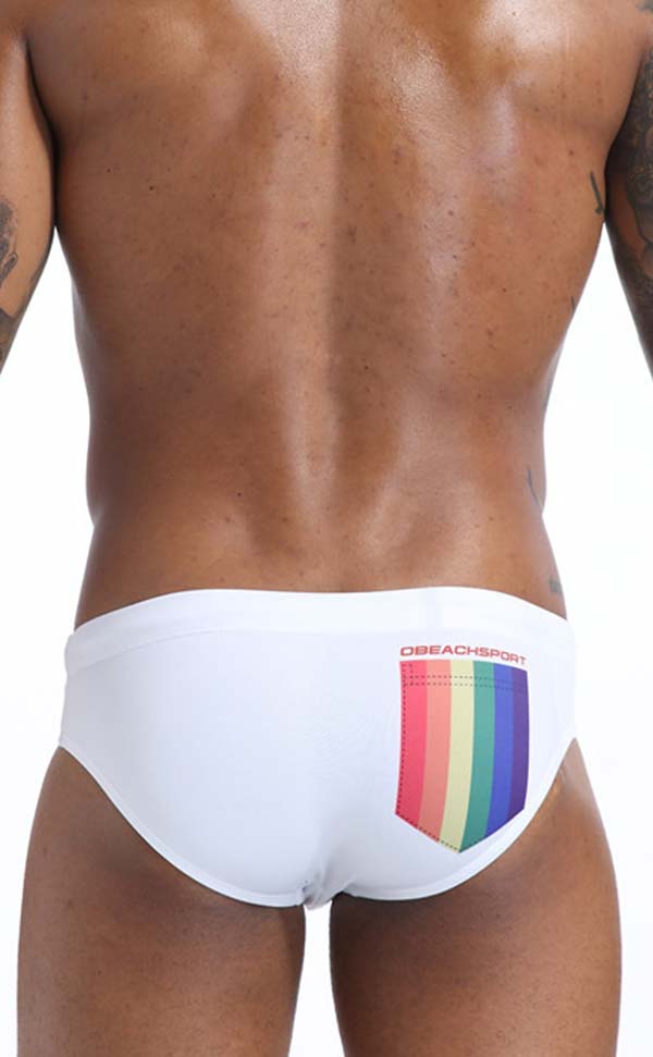 Swim Briefs with Cup Sponge Pad