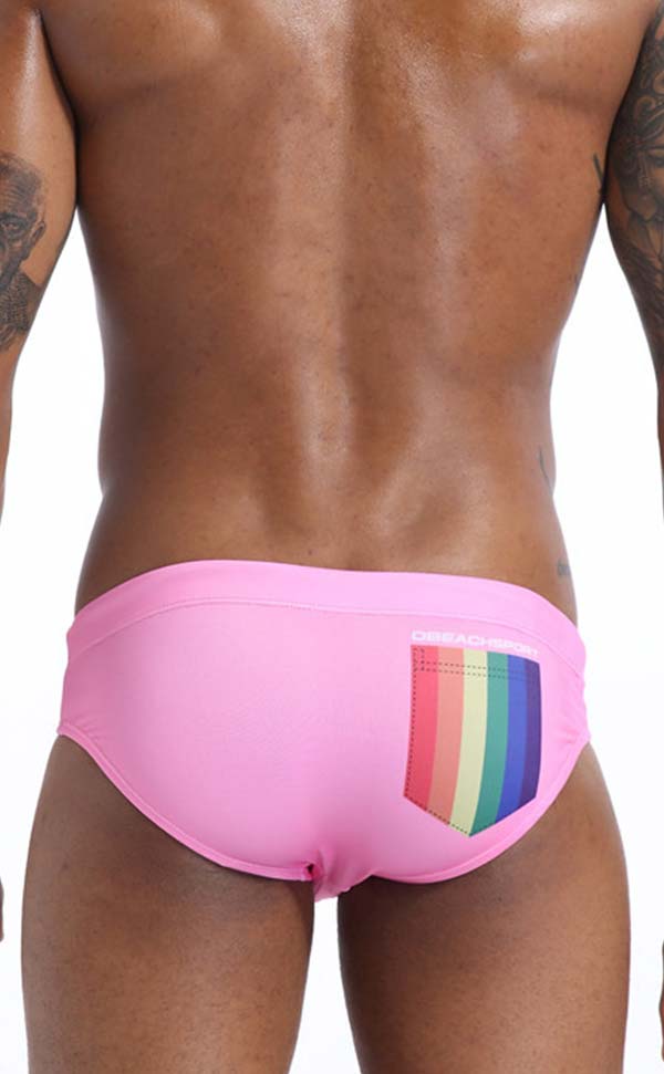 Swim Briefs with Cup Sponge Pad