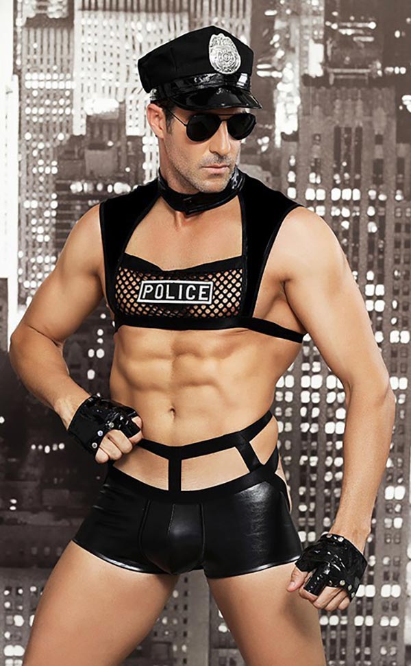 Naughty Officer Men's Costumes