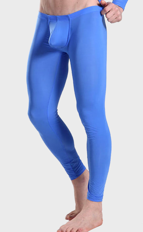 Men's Sexy Glossy Gym Trousers