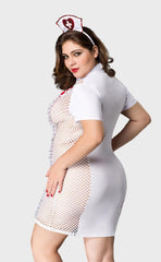 Plus Size Nurse Uniform