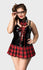 Red Tartan Schoolgirl Costumes