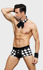 Waiter Cosplay Lingerie Set