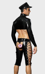 Cool Police Men Cosplay Set