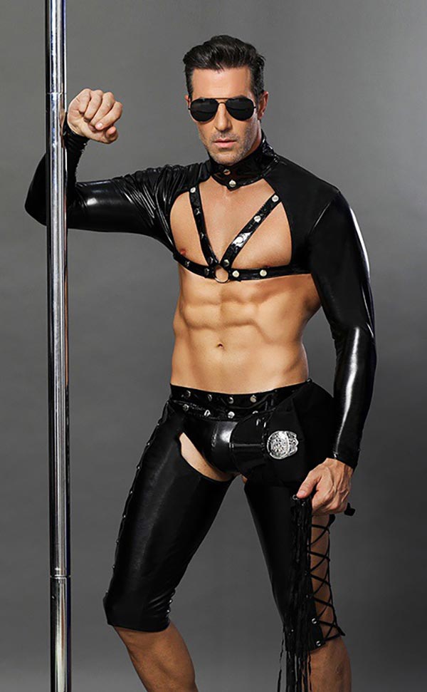 Cool Police Men Cosplay Set