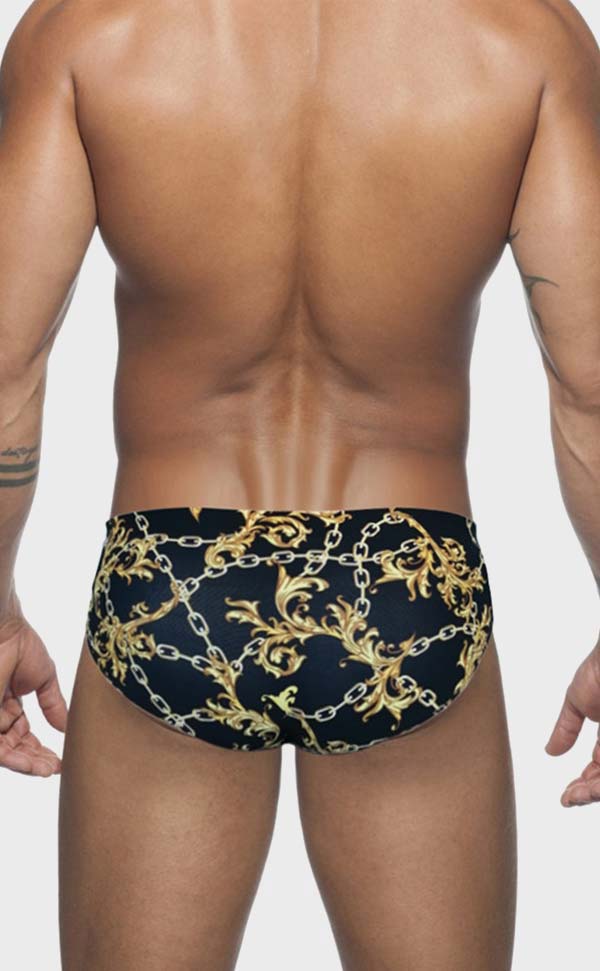 Swim Briefs with Cup Sponge Pad