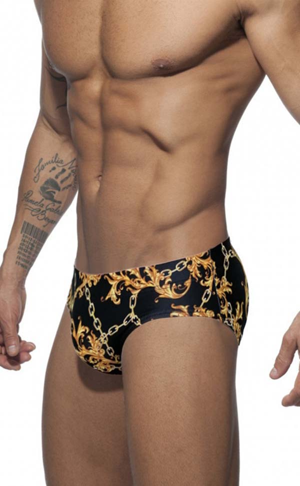 Swim Briefs with Cup Sponge Pad