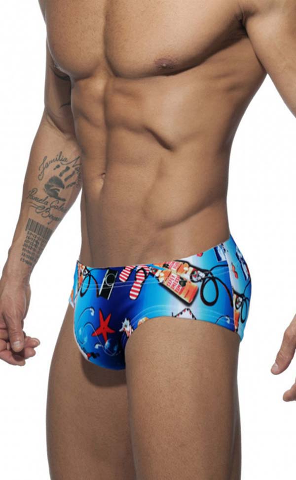 Swim Briefs with Cup Sponge Pad