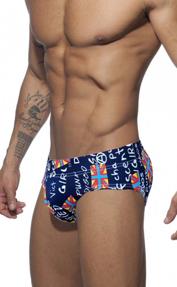 Swim Briefs with Cup Sponge Pad